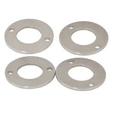 NdFeB Ring Magnet 38H Φ75xΦ50x8mm with two holes